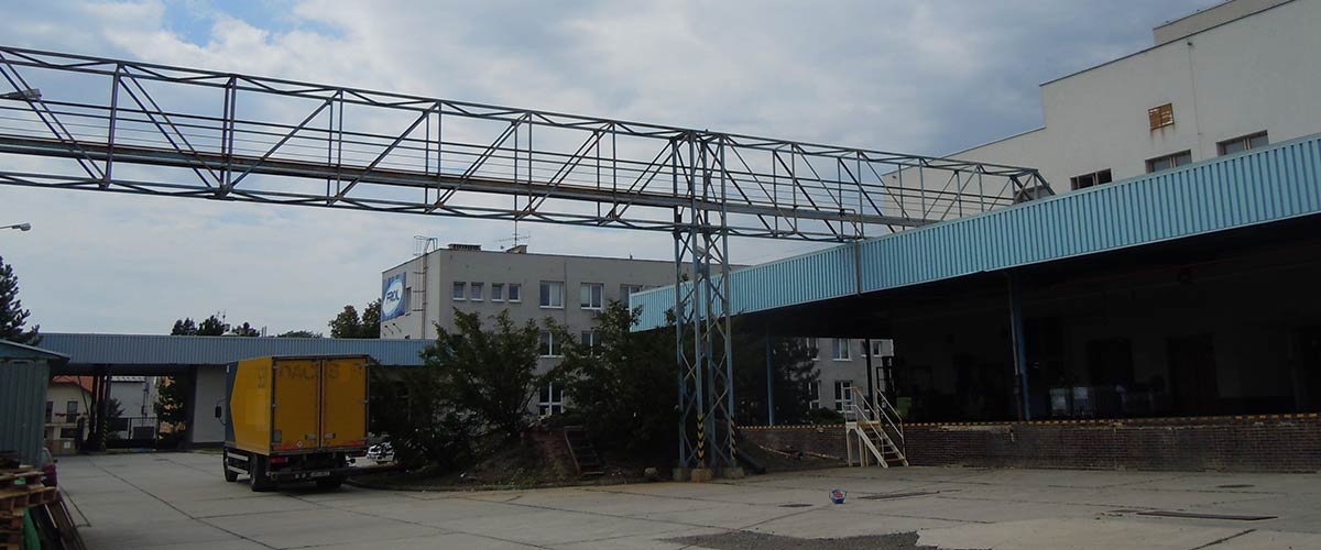 Projekty demontáž a likvidace energomostu Mrazírny Olomouc 01