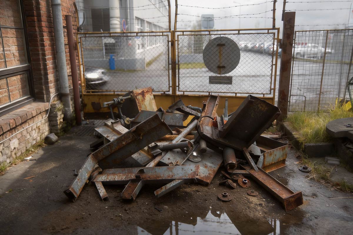 Projekty demontáž a likvidace ocelové lávky a potrubí Mora Hlubočky 03