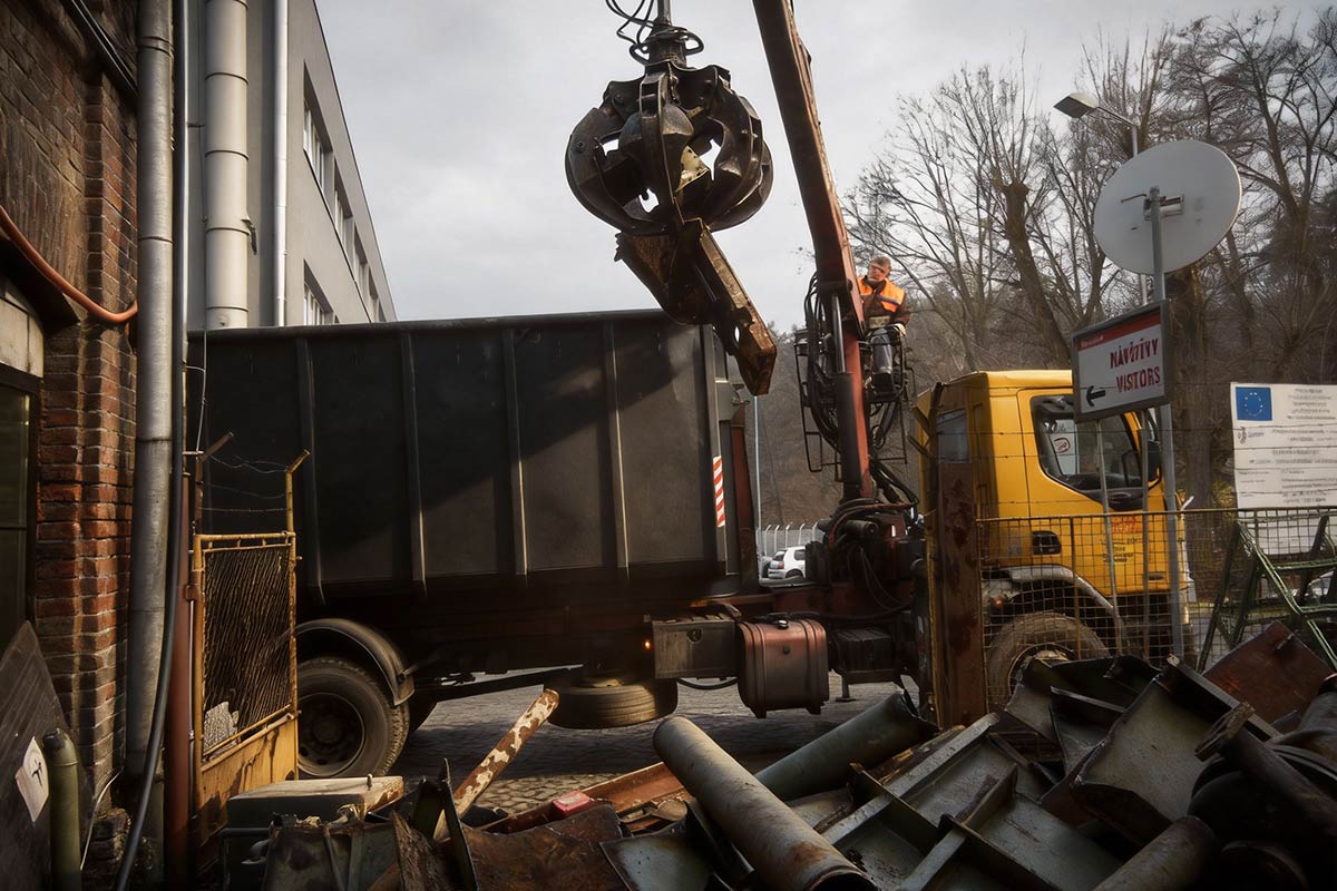 Projekty demontáž a likvidace ocelové lávky a potrubí Mora Hlubočky 05