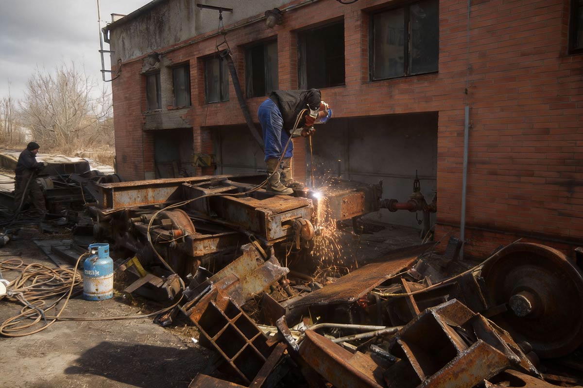 Projekty demontáž a likvidace cisternových vagonů ČD Brno 04