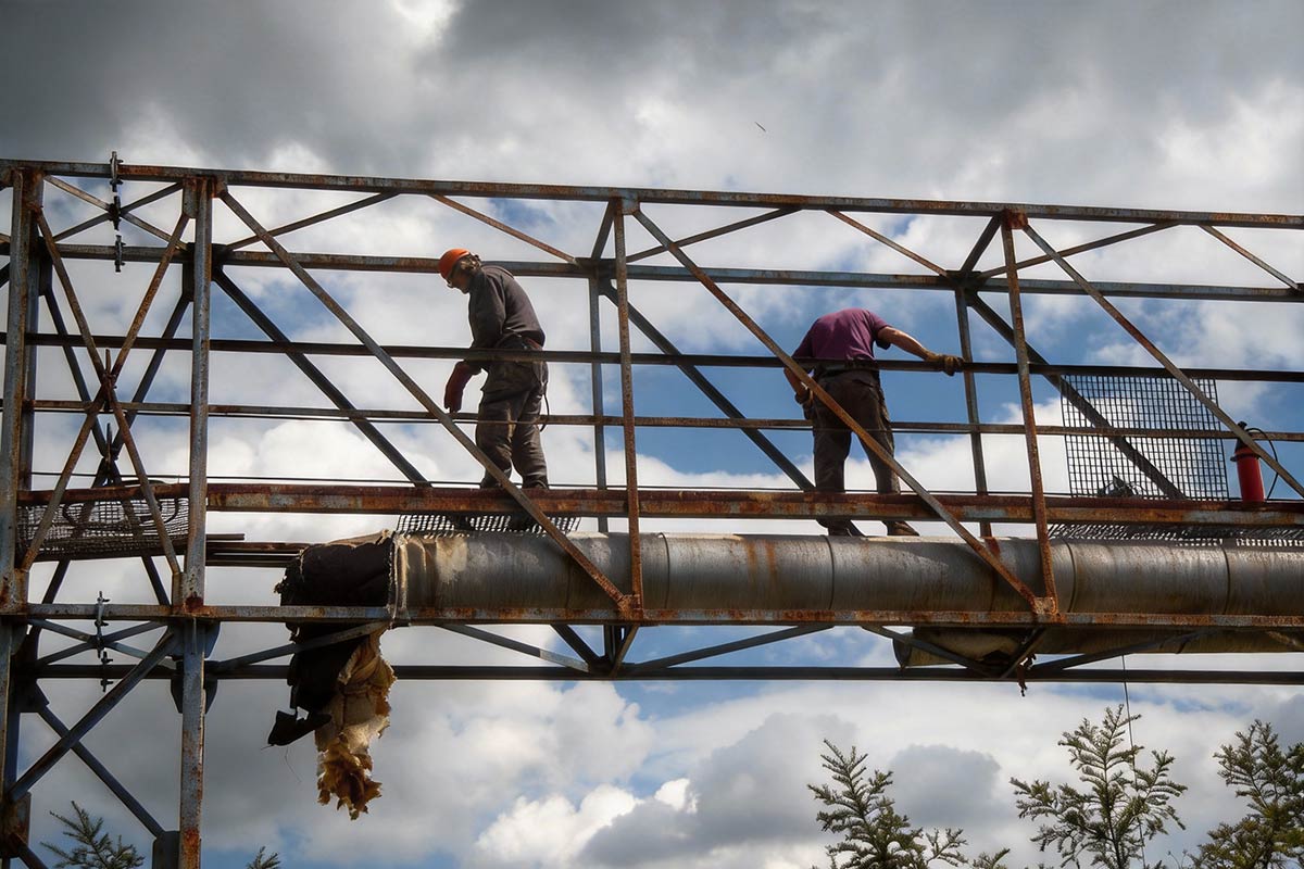 Projekty demontáž a likvidace energomostu Mrazírny Olomouc 02