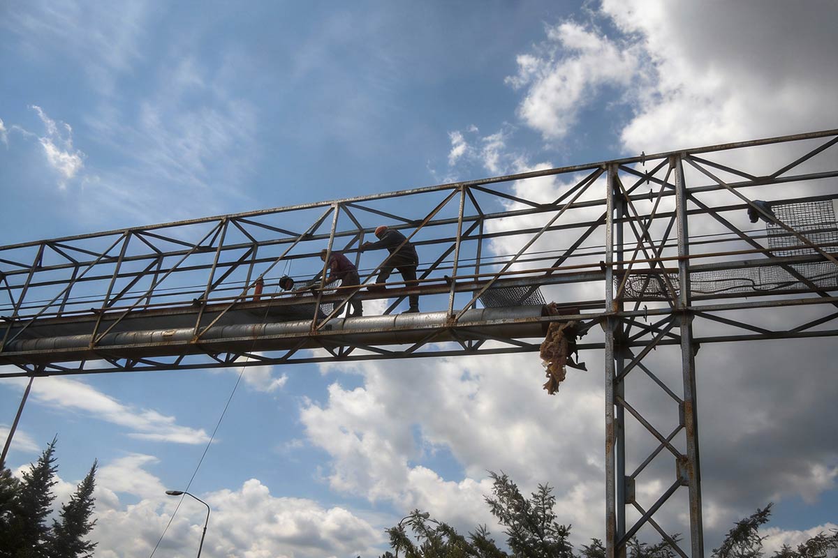 Projekty demontáž a likvidace energomostu Mrazírny Olomouc 03