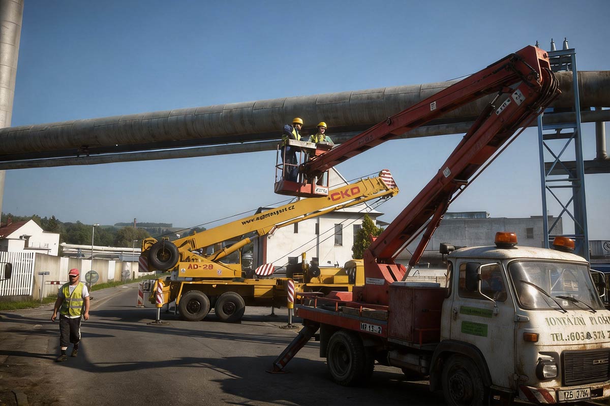 Projekty demontáž a likvidace energomostu Fatra Napajedla 02