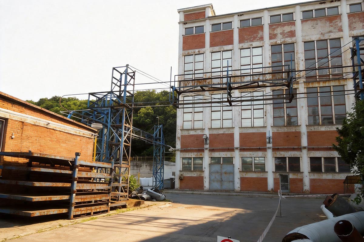 Projekty demontáž a likvidace energomostu Fatra Napajedla 05