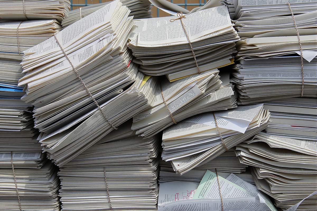 Výkup papíru - Sběrné suroviny Přerov 02